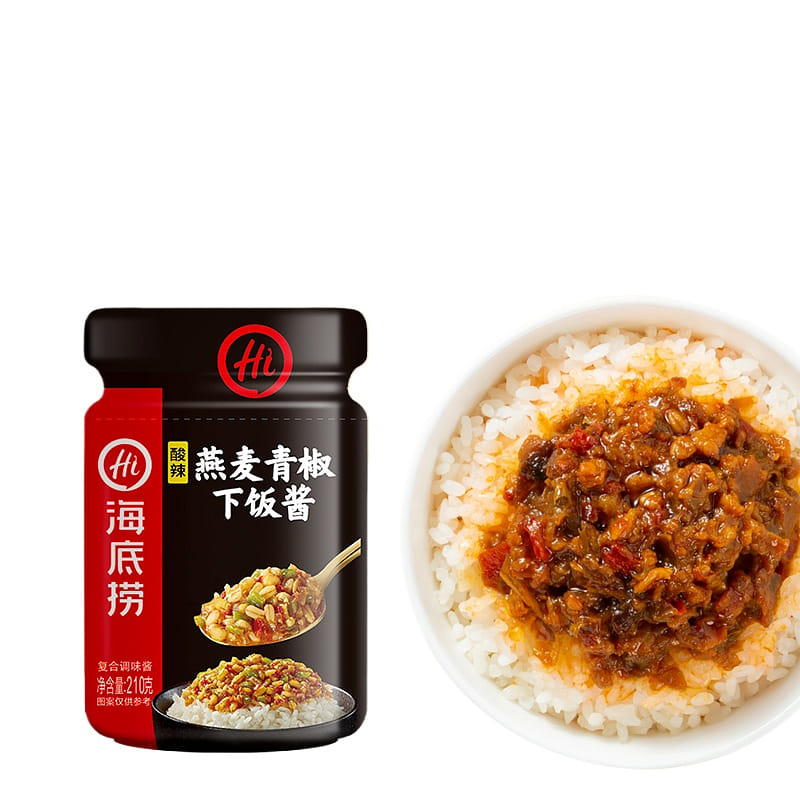 Haidilao mixed rice sauce, spicy 210g * 1 can 210 กรัม