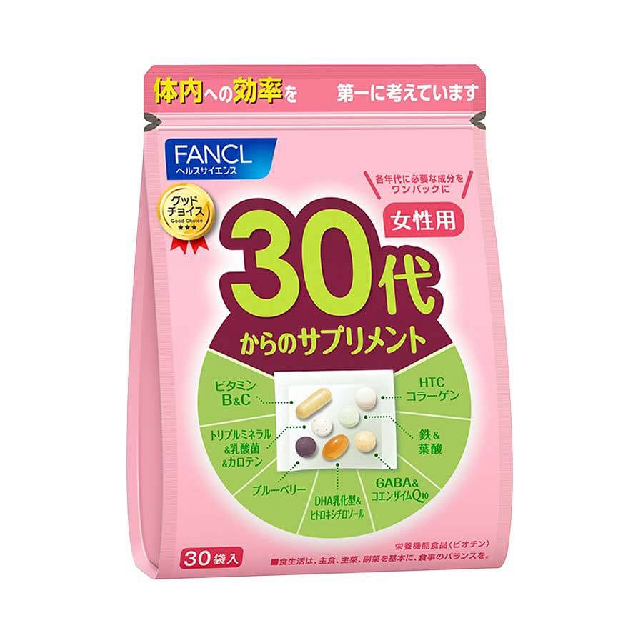 FANCL Age-Defying Vitamins 30Day for Women Aged 30 1 ส่วน