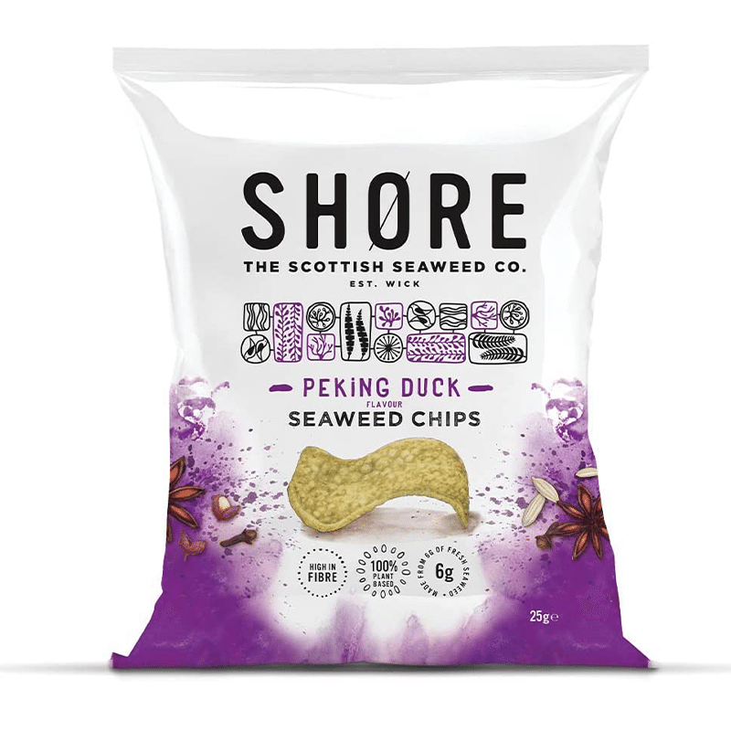 SHORE Peking Duck Flavour Seaweed Chips 80 그램