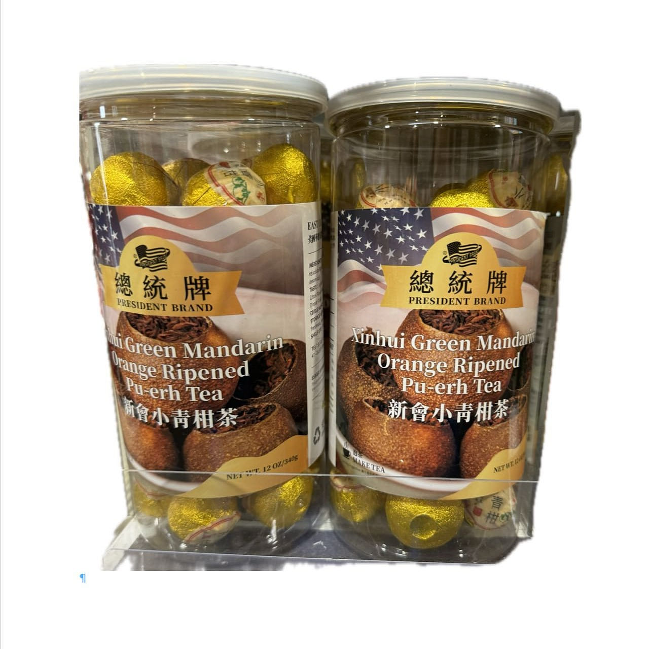 PresidantBrand Xinhui Small Green Tangerine Tea 12 oz