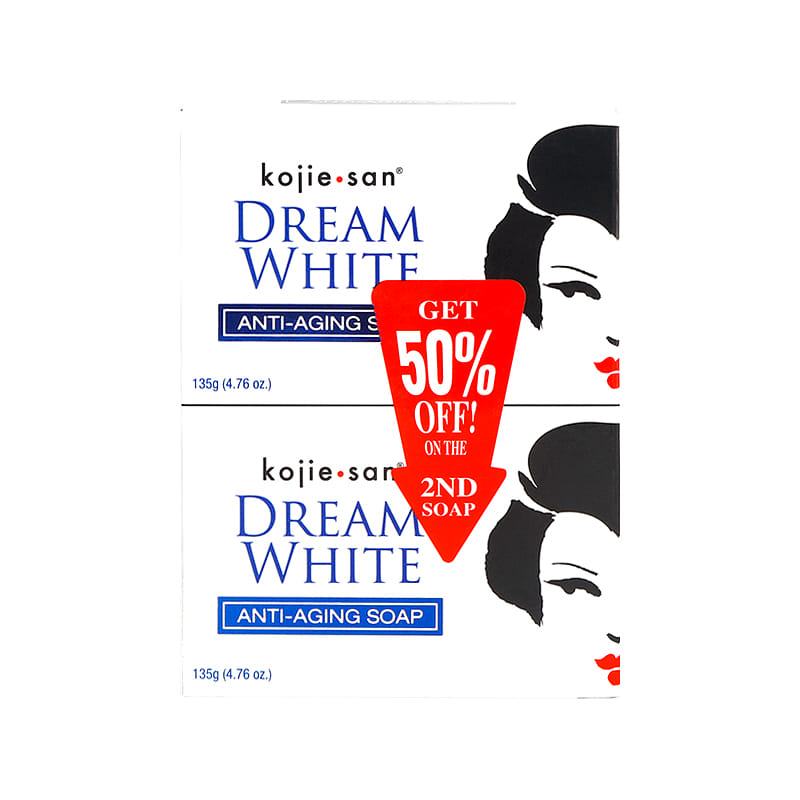 kojie san dream white anti-aging soap 135g*2 270 그램