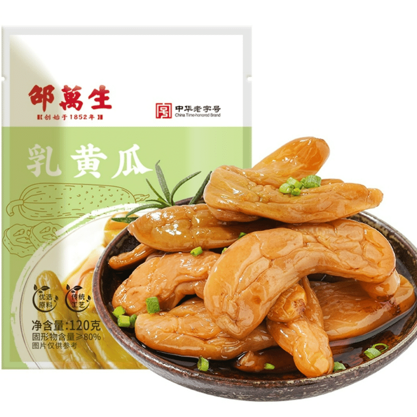 China Direct Mail Shao Wansheng Pickled vegetables Milk Cucumber 120g * 2 Shangh 1 개입