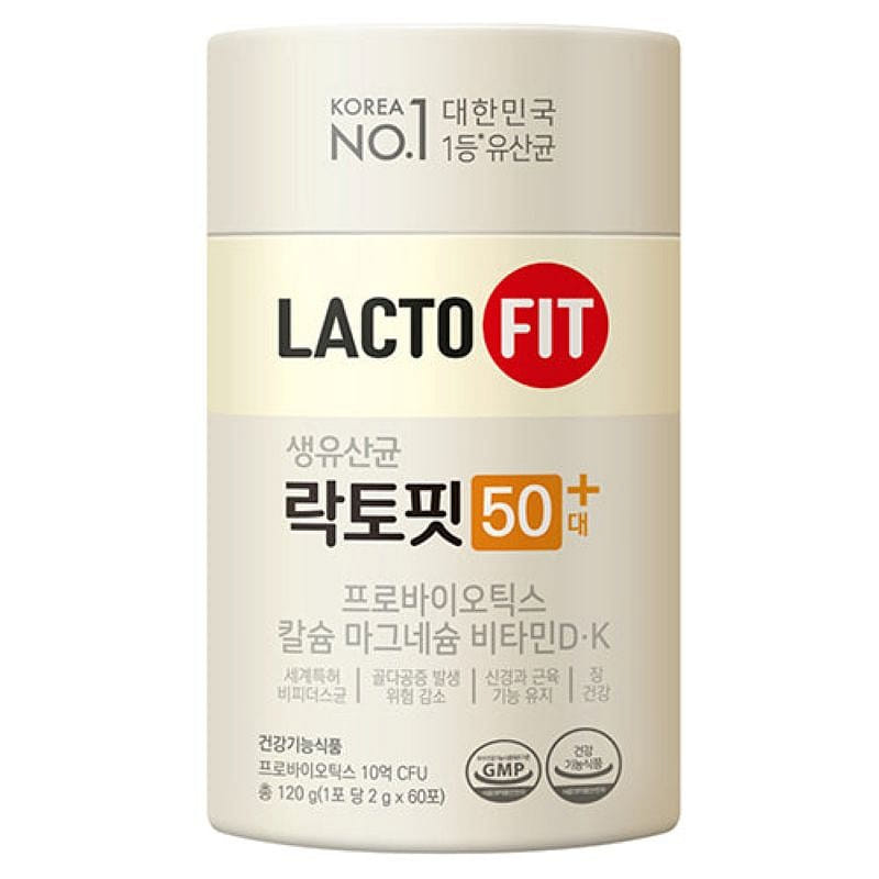 종근당 락토핏 50대 플러스 (2g x 60포) 2 그램