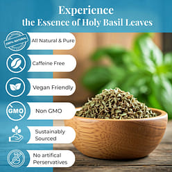 5.2 Oz Dried Holy Basil Leaves / Tulsi Leaves 5.2 oz