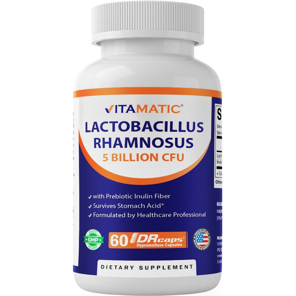 Lactobacillus Rhamnosus 5 Billion - 60 DR Capsule 1 개
