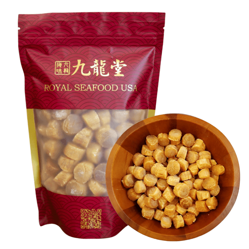 RoyalSeafoodUSA Hokkaido Dried Scallops Medium 8 ออนซ์