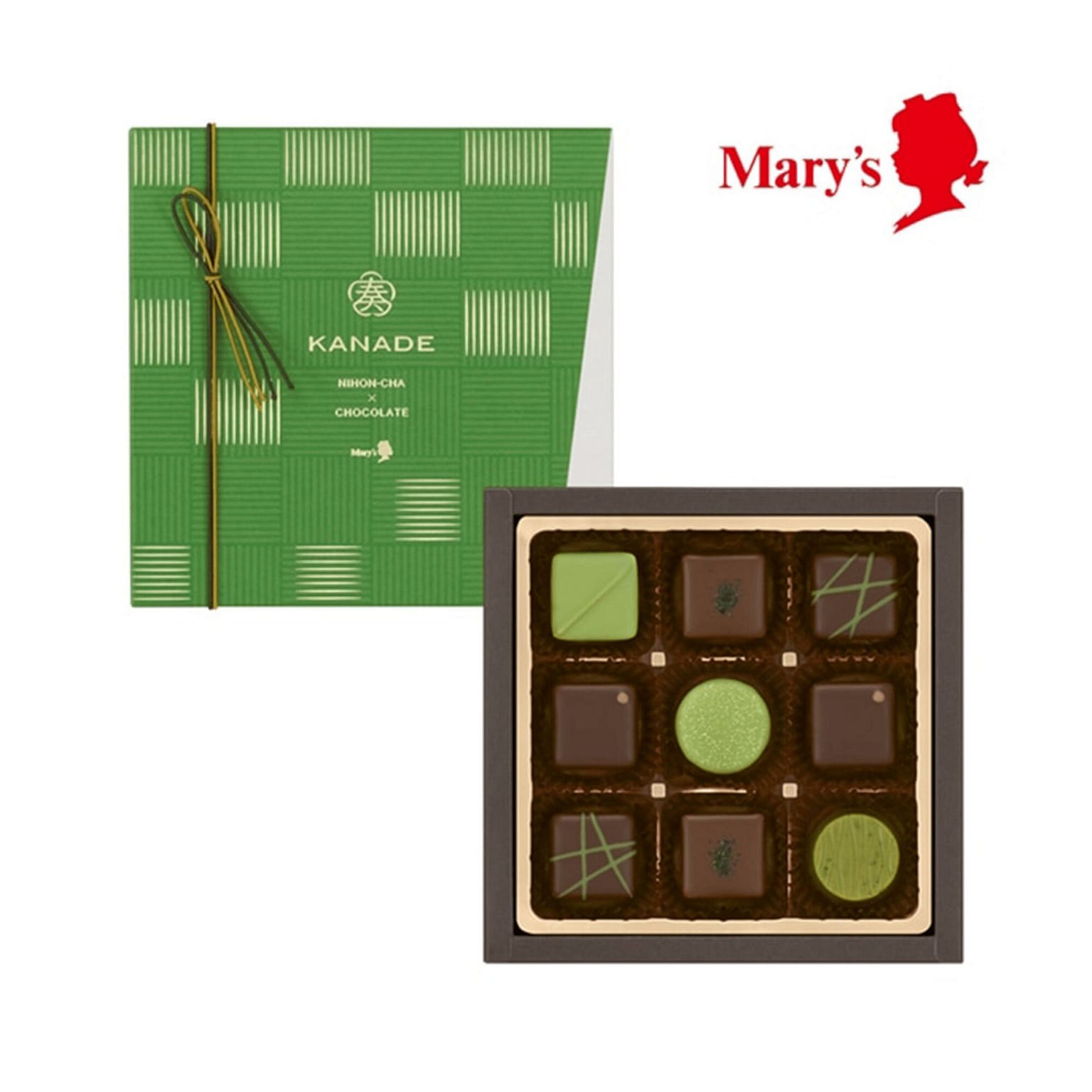 Mary's Matcha Chocolates 9 pcs 1 each