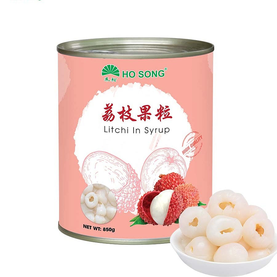 Premium Lychee/ Litchi In Syrup l Milk Tea Topping 1.87 lb