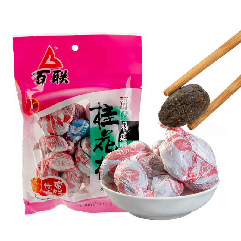 百联桂花榄 福州特产橄榄果干蜜饯240g*1袋 240 克
