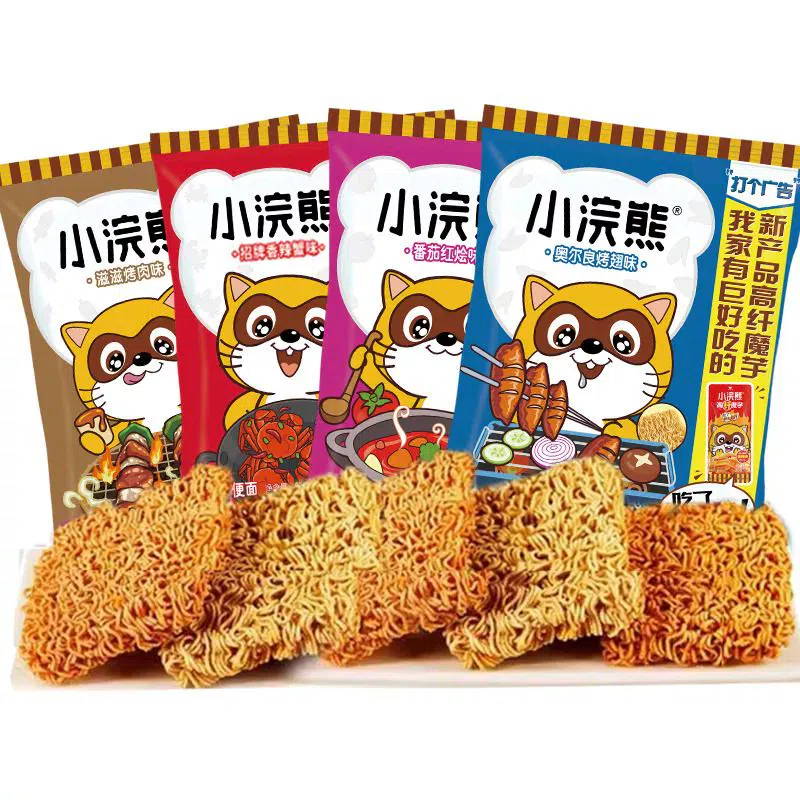 Little raccoon crisp noodles 525 g