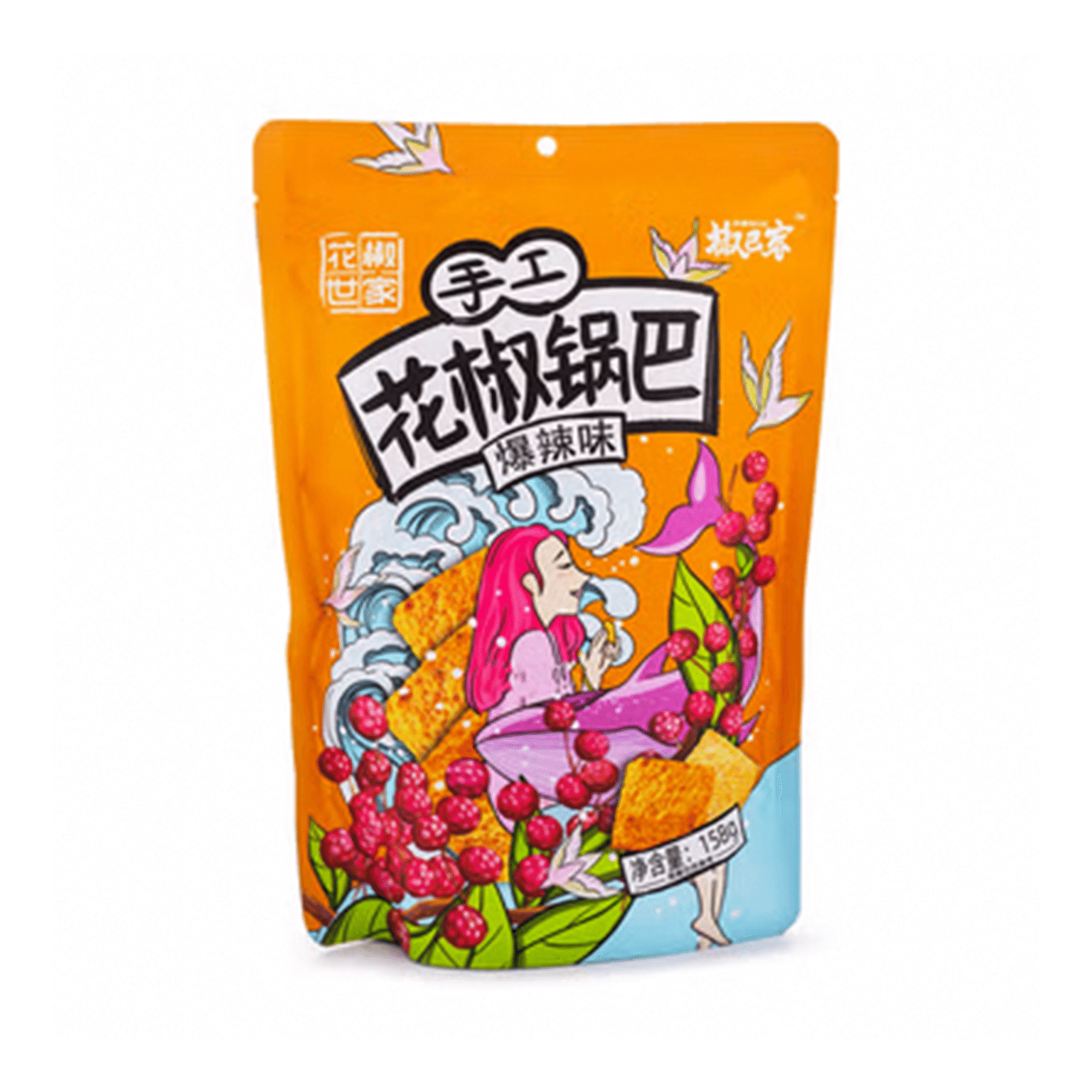 Huajiao Rice Crust, Extreme Spicy Flavor 158 그램