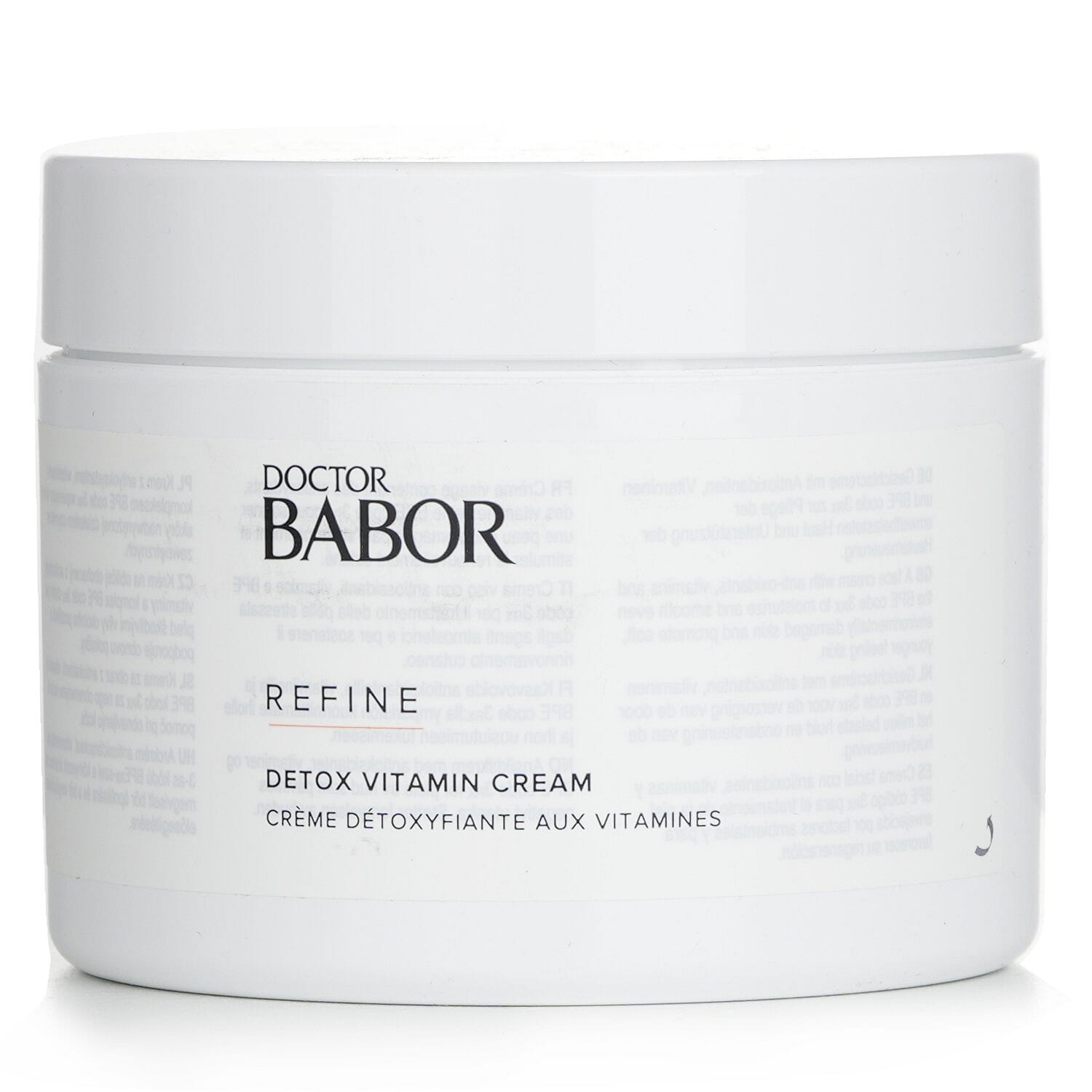 Babor Doctor Babor Refine Detox Vitamin Cream (Salon Size) 200ml/6.76oz 200 ml