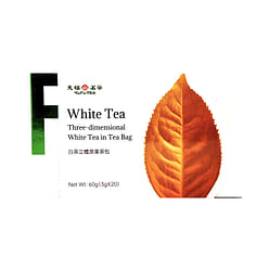 【天福茗茶】 白茶立体原叶茶包 3gx20入 1 盒