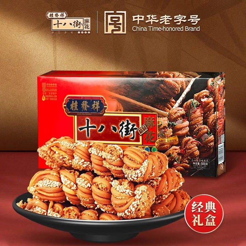 Guifaxiang 18th Street Filled with Fried Dough Twists 1 hộp