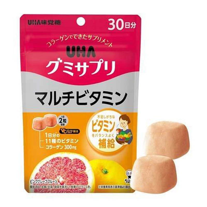 UHA Multivitamin Gummy Candy 60 Tablets 1 개