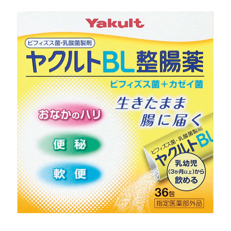 [Japan Direct Shipping] YAKULT Yakult Lactobacillus BL Intestinal remedy, Intestinal Conditioning Powder, 36 Packets, Usable After 3 Months of Age 1 개