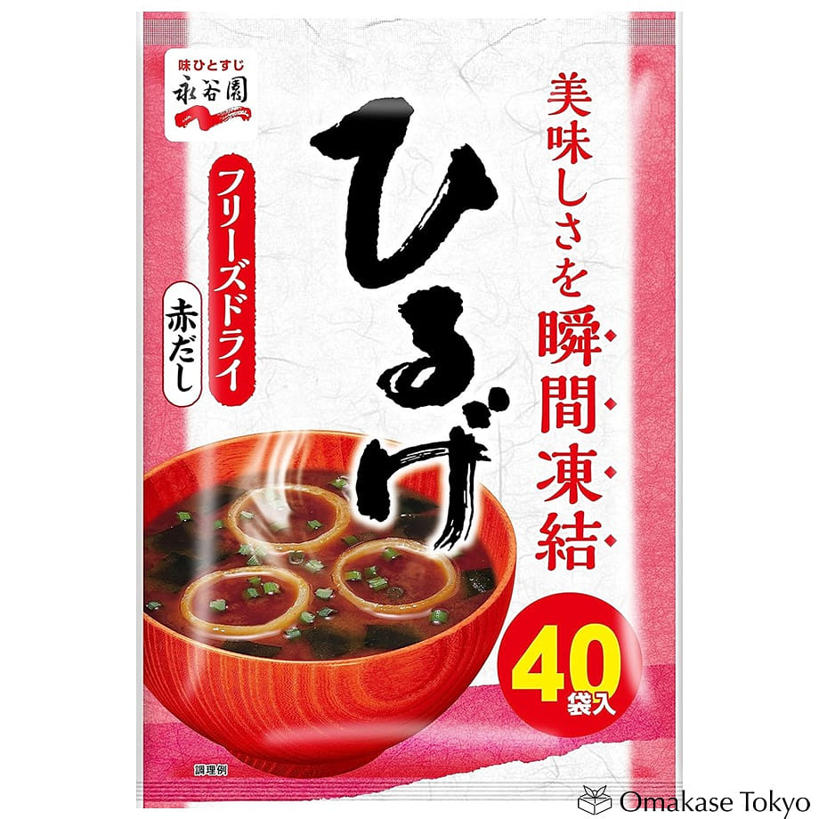 Nagatanien Freeze-Dried Red Miso Soup 40 servings 320 กรัม