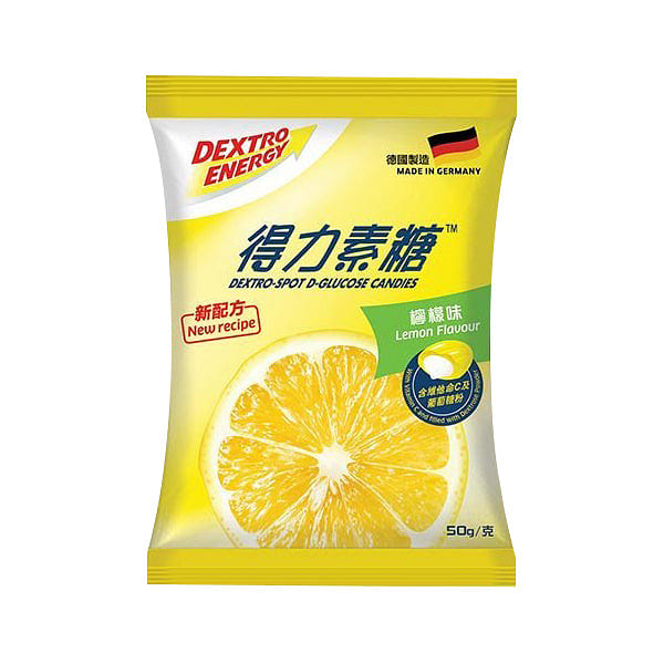 DEXTRO Spot D-Glucose Candies Lemon Flavor 50g 1 each