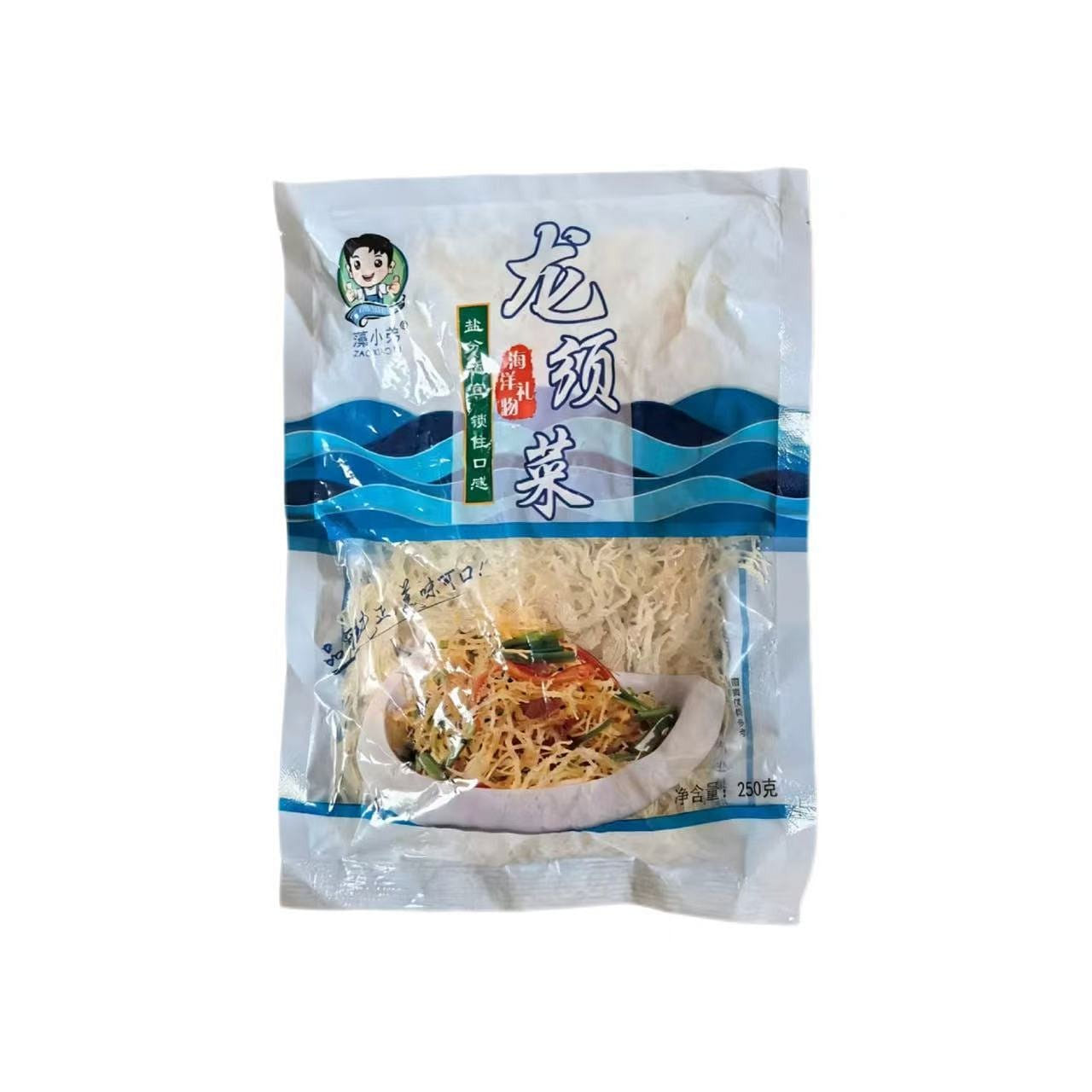 Zao Little Brother Dragon Beard Seaweed Dried 250g 250 กรัม