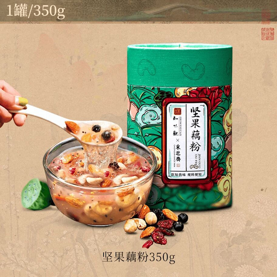 【知味观】坚果藕粉350g 350 克