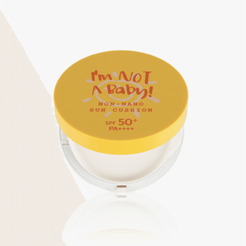 [Ships directly from Korea] 'I'm Not A Baby' Non-Nano Sun Cushion for Kids 25 กรัม