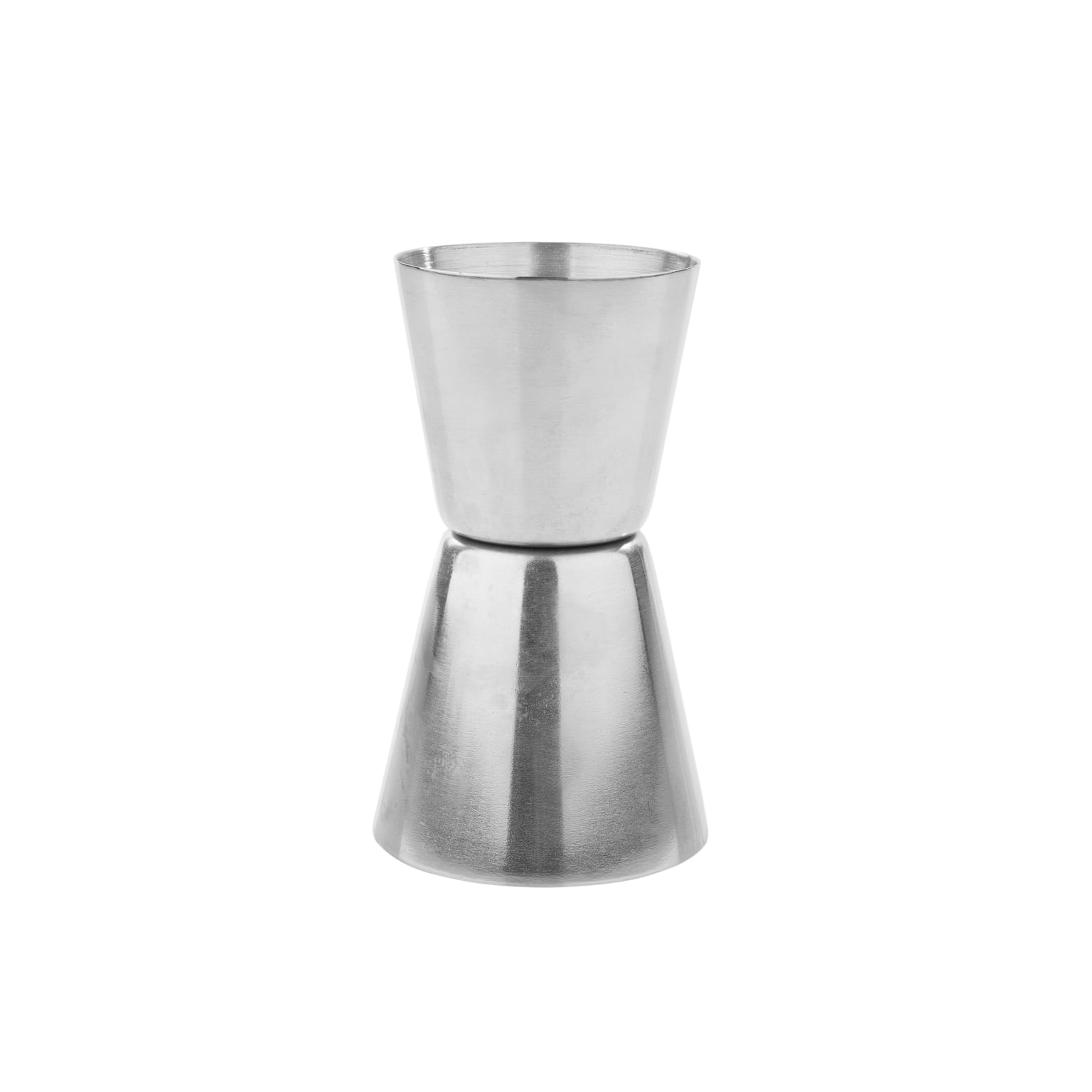 True Dual Double Jigger- Stainless Steel Bar Cocktail Measuring Jigger, Bartender Accessory, Alcohol Measuring Tool, Holds 0.75 oz & 1 oz, Set of 1, Silver 1 份