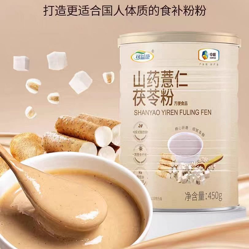 Yam Coix seed and poria powder 450g*1 jar 450 g