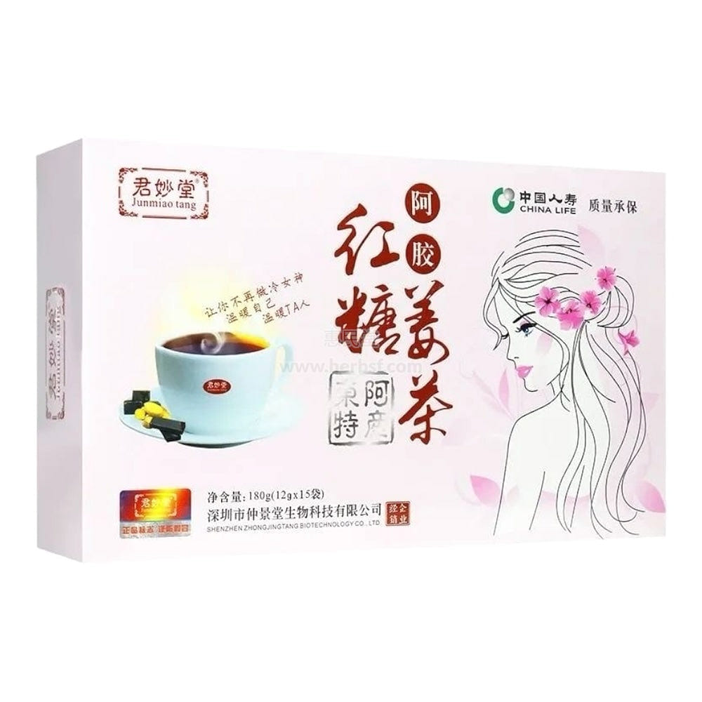 E jiao Brown Sugar Ginger Jujube Tea 12g*15 1 개
