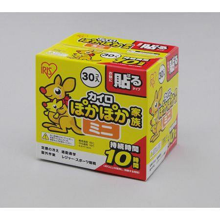 IRIS OHYAMA 10-hour Adhesive Mini Body Warmer 30pc 30 개입
