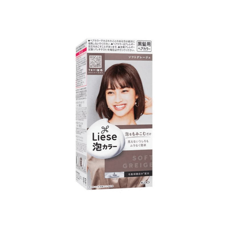Kao Prettia Bubble Hair Dye in the color Soft Greige 1 อัน