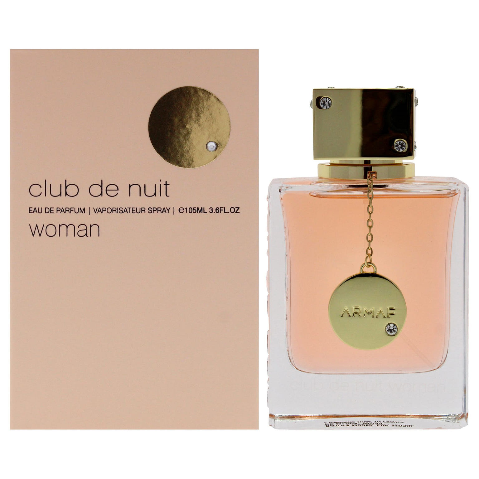아르마프의 클럽 드 누이트 여성용 향수 - 100ml (3.6oz) EDP 스프레이 3.6 온스