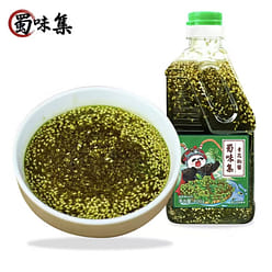 Shu flavor set green pepper sauce Sichuan specialt 400 g