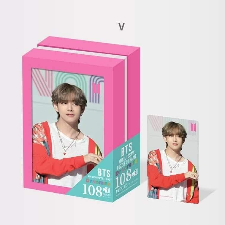 BTS Dynamite Puzzle 108 pieces Jigsaw Frame V 8 盎司