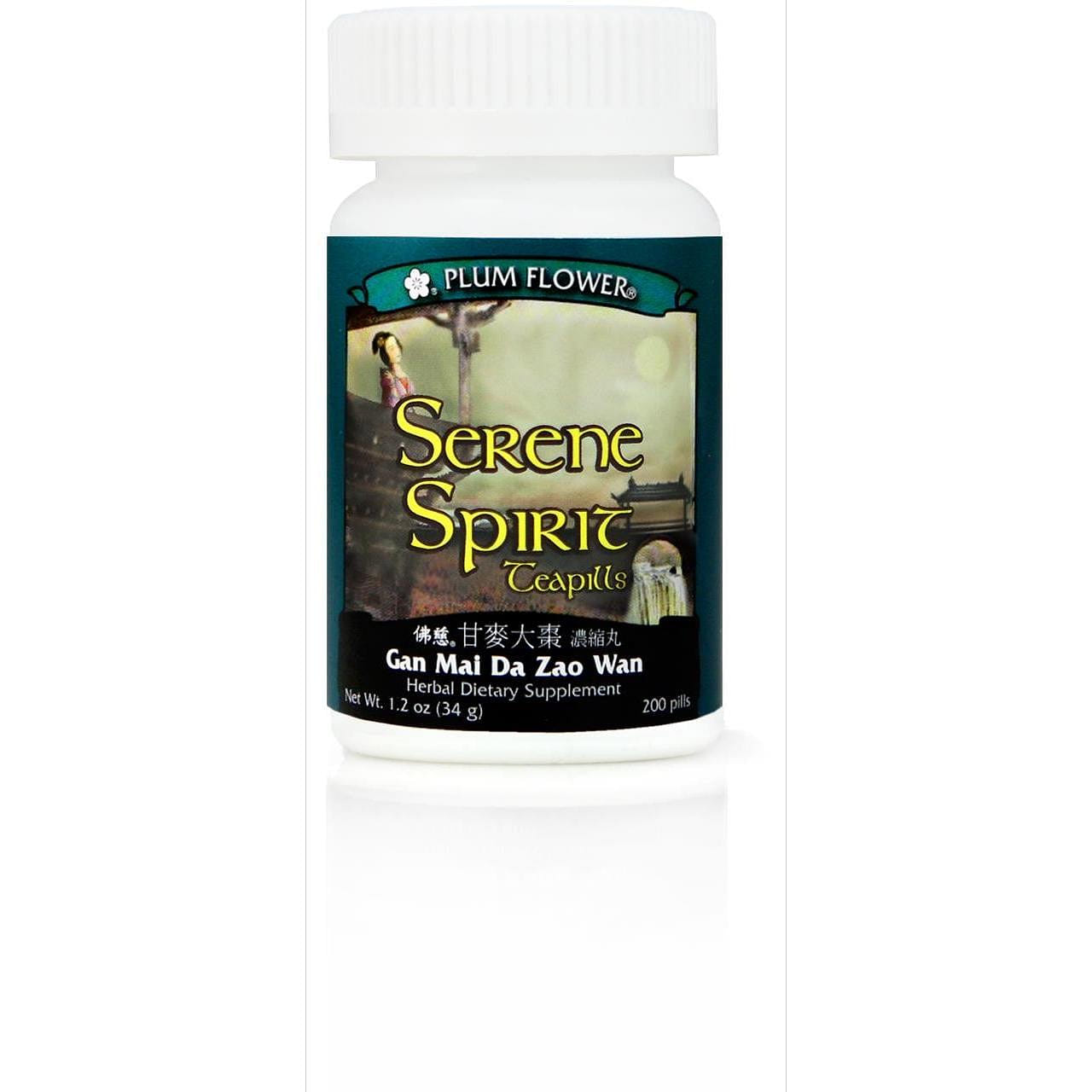 Serene Spirit Teapills (formerly known as Calm Spirit) Gan Mai Da Zao Wan 1 ส่วน