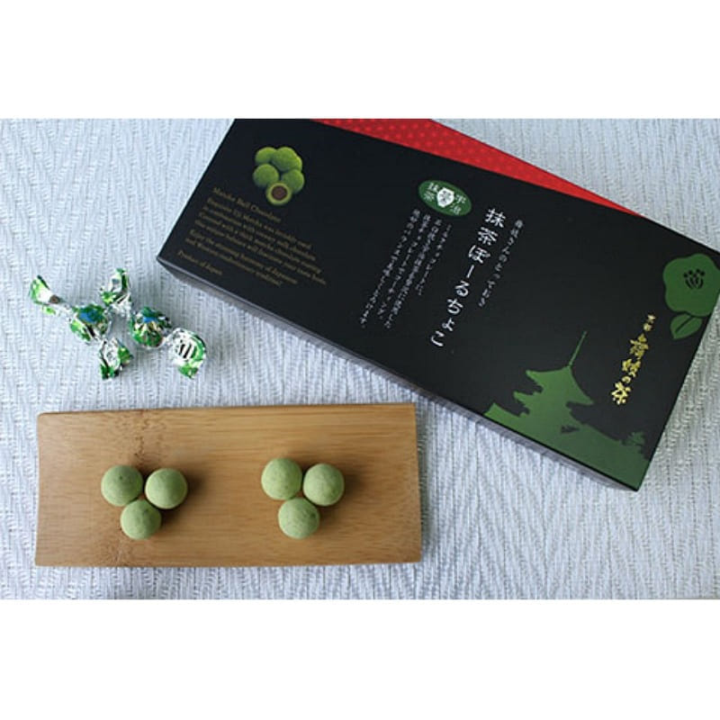 Maiko no Cha Honpo Matcha Ball Chocolate 120g 1 케이스