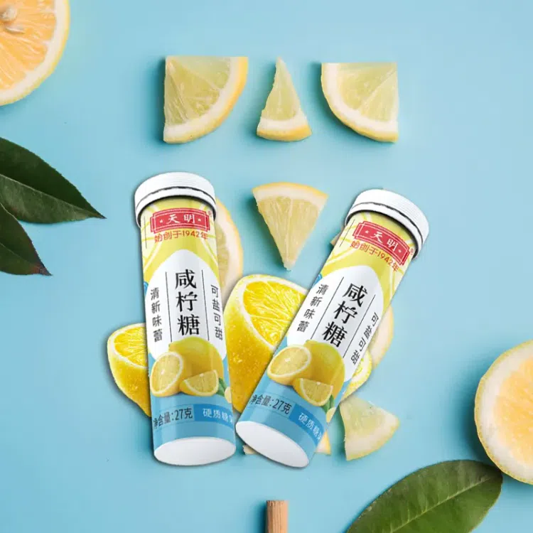 Get Shanghai Tianming Sugar-free Salted Lemon Candy Delivered