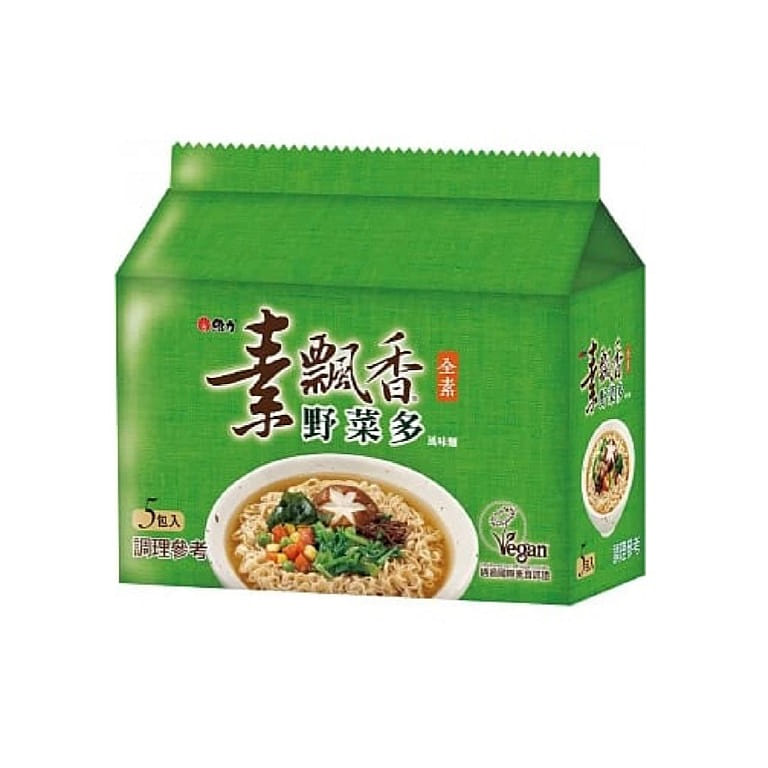 Wei Lih Veggie Instant Noodle Soup for Vegetarian (pack of 5) 400 그램