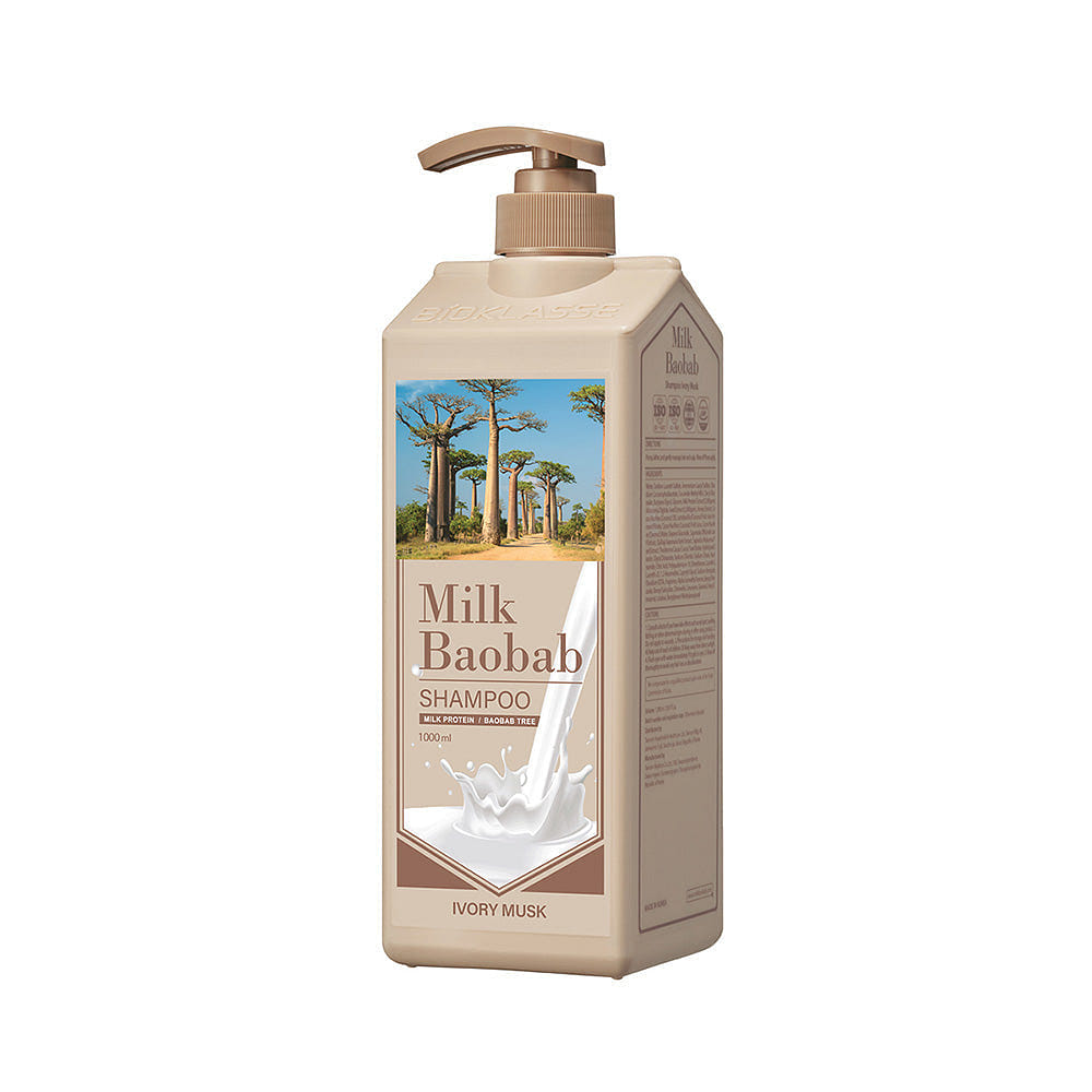 밀크바오밥 샴푸 아이보리 머스크향 1000ml 1 개