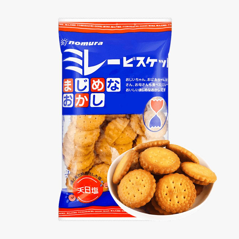 Nomura Salty Millet Biscuits 120g 1 pack