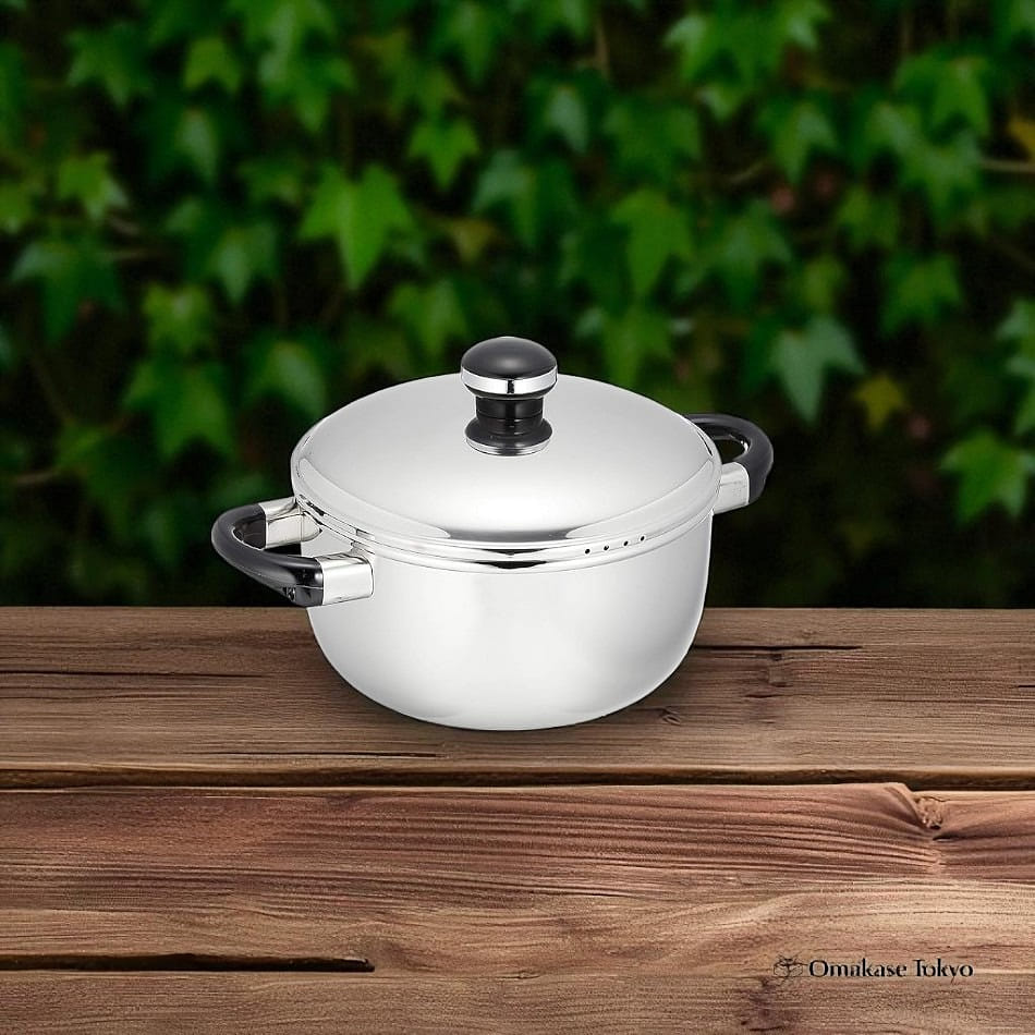 Jutoku Double-Handled Pot 22cm 1280 g