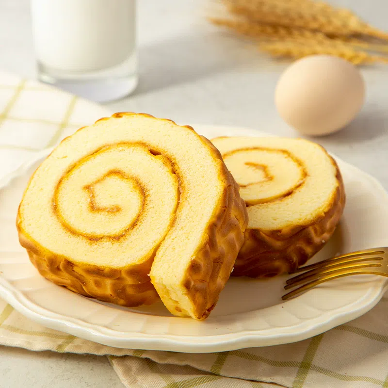 Three squirrelstiger skin cake roll bread cake cake snack breakfast nutrition meal replacement 400g *1 box 400 그램