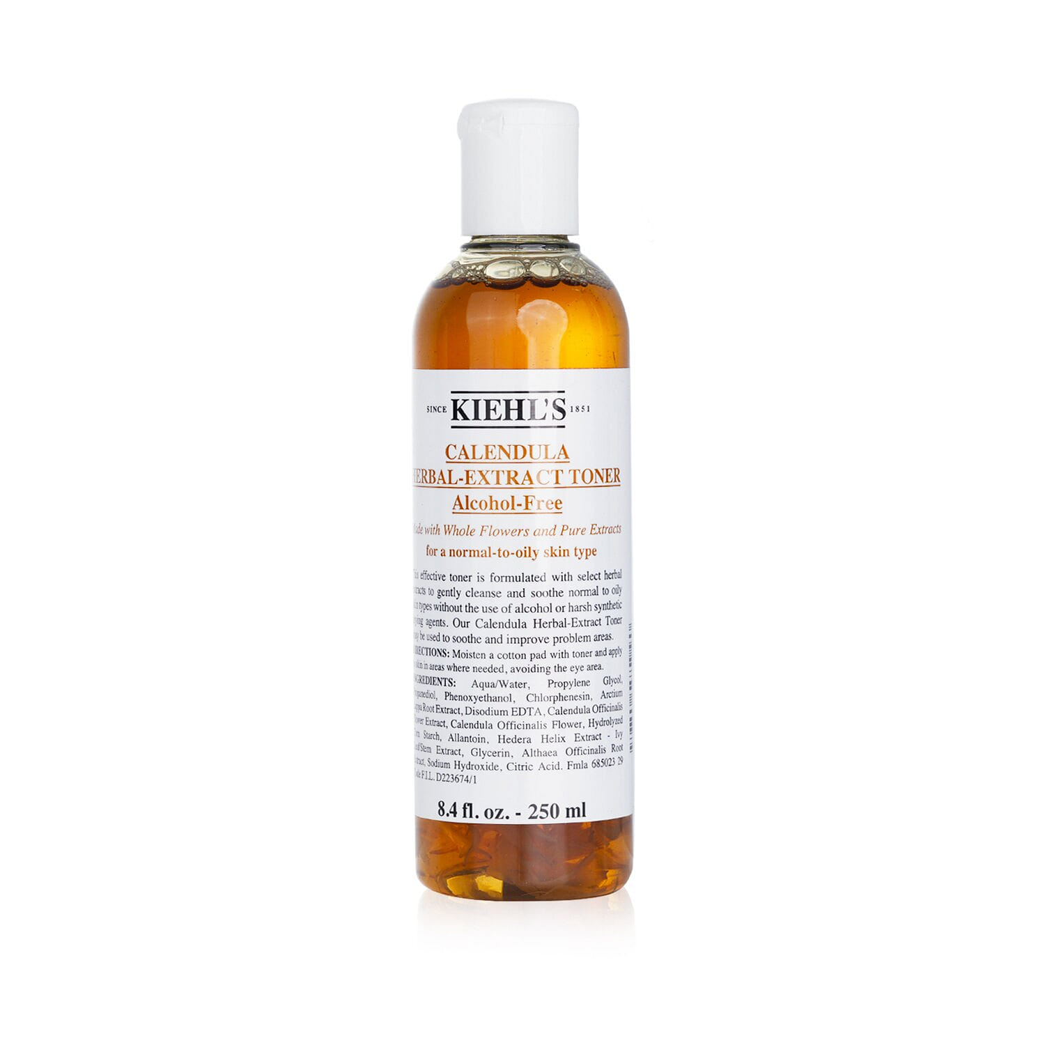 Kiehl's Calendula Herbal Extract Alcohol-Free Toner - For Normal to Oily Skin Types 250ml/8.4oz 250 ml
