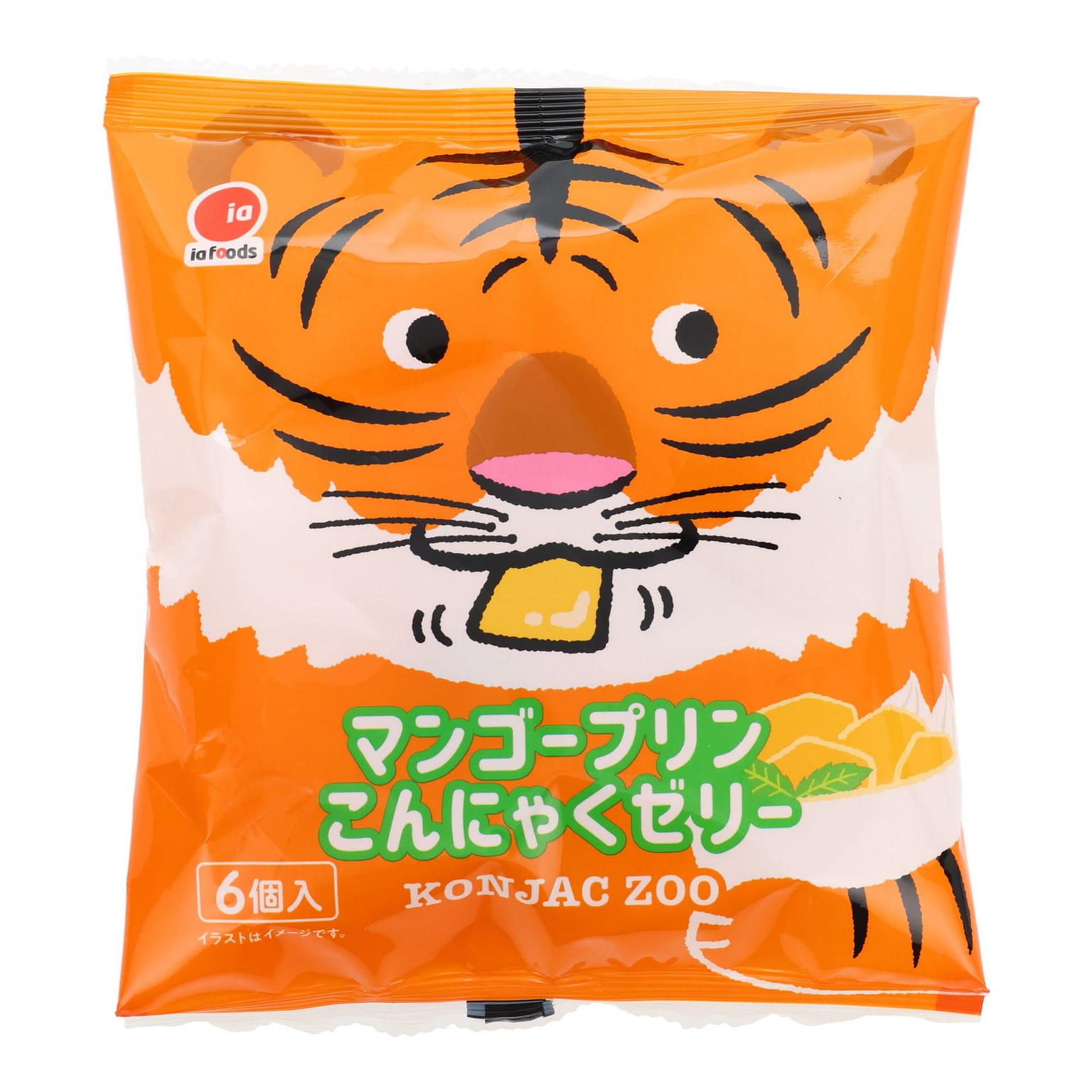 Frozen Mango Pudding Konjac Jelly 135 g