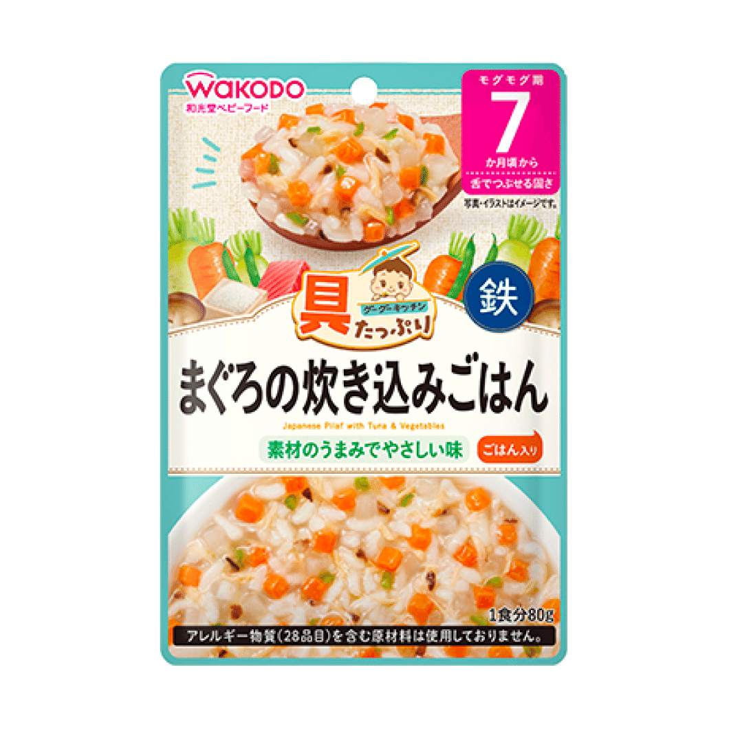 wakudo gugu 주방 참치 쌀 80g 1 count