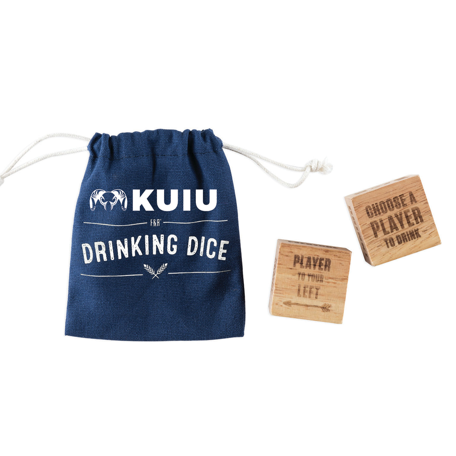 Wood Drinking Dice Set by Foster & Rye™ 2 each