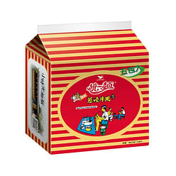 Beef Flavor Instant Noodles 5pcs 450 g