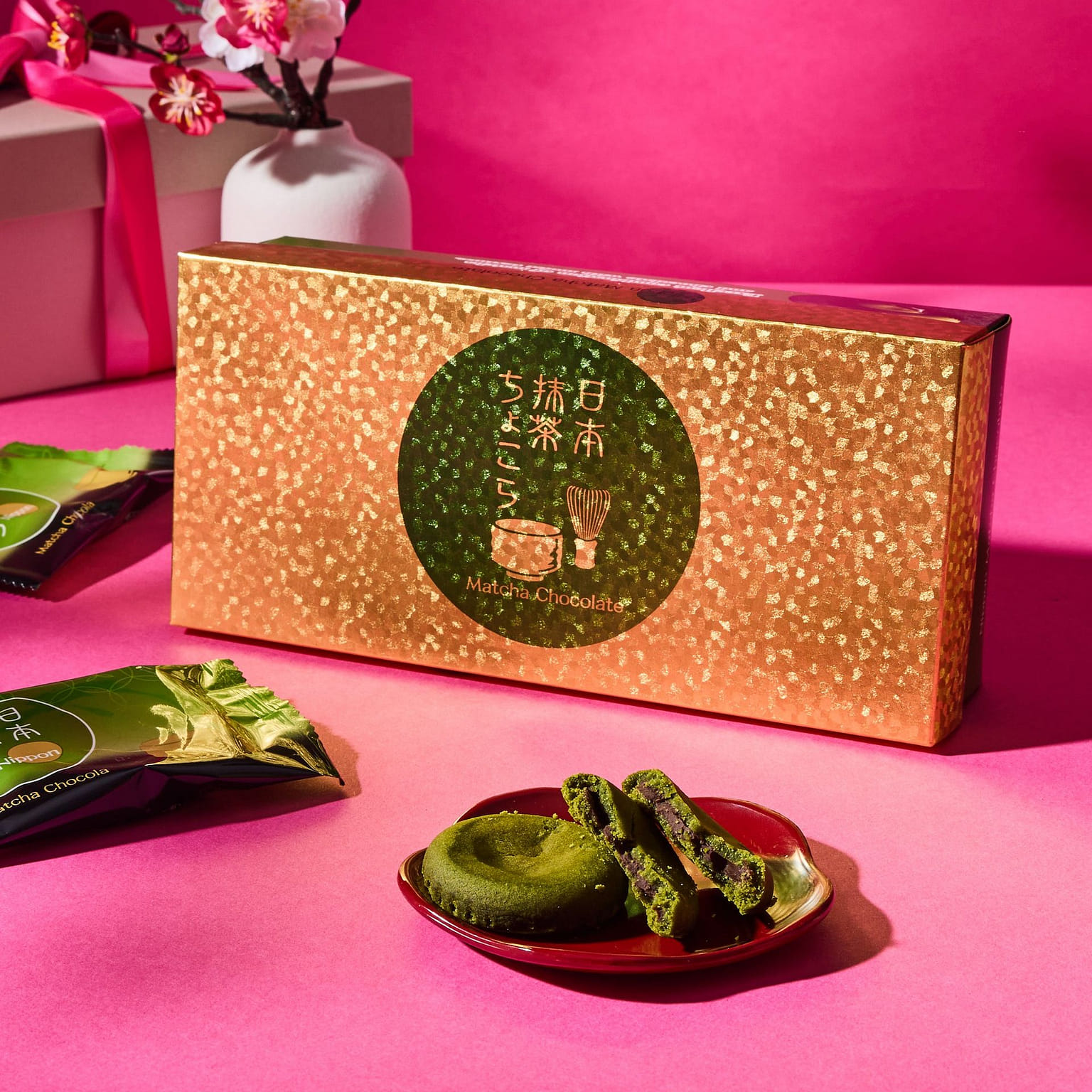 Japan Matcha Chocolate Cookies (8 pieces) 258 그램