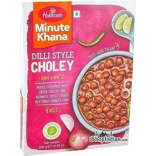 Haldiram's Choley- Minute Khana (Ready-to-Eat) 10.5 ออนซ์