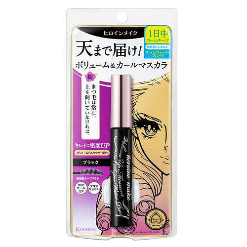 奇士美 KISSME睫毛膏 卷翘浓密 黑 6 克