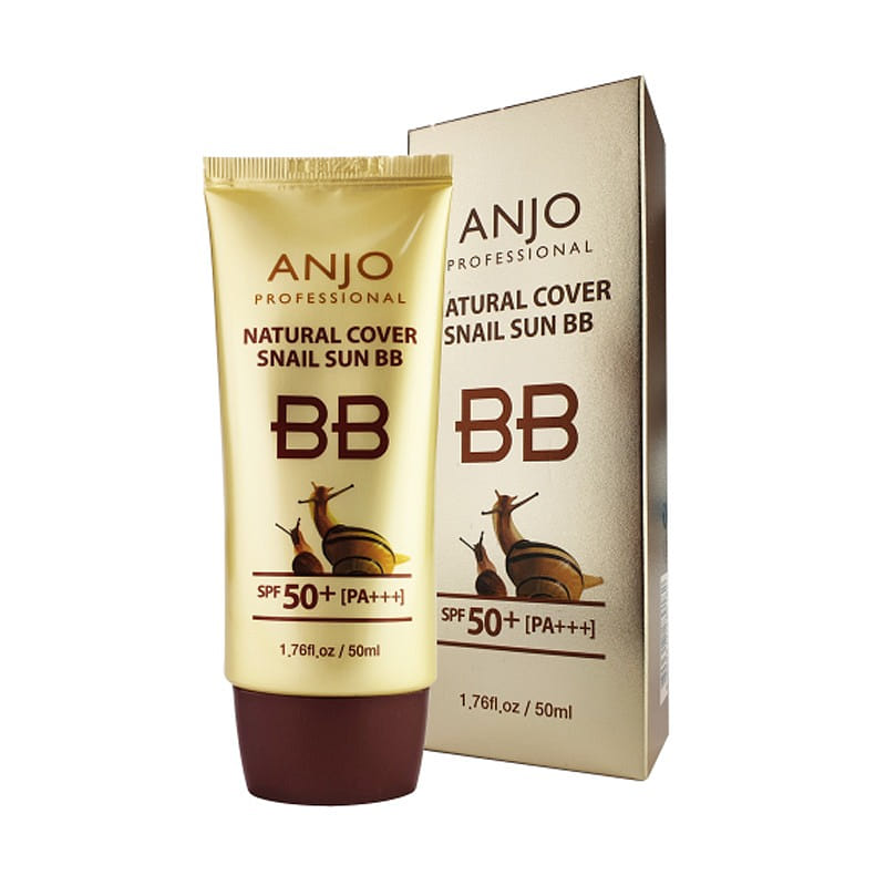 ANJO Snail Natural Cover Sun BB Cream 50 밀리리터